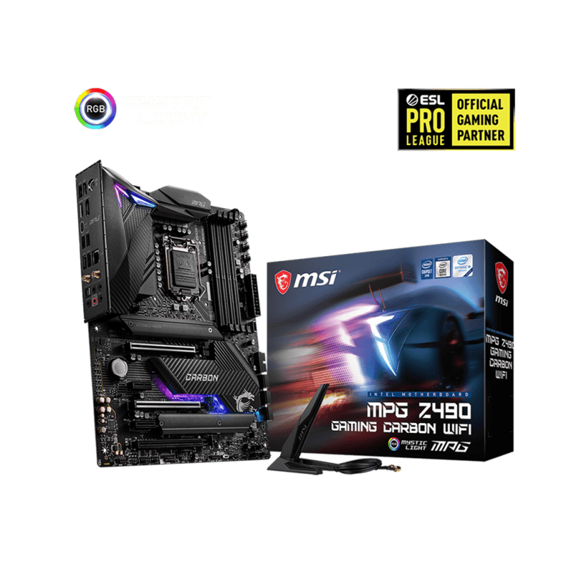 Msi MPG Z490 Gaming Carbon Wi-Fi Motherboard